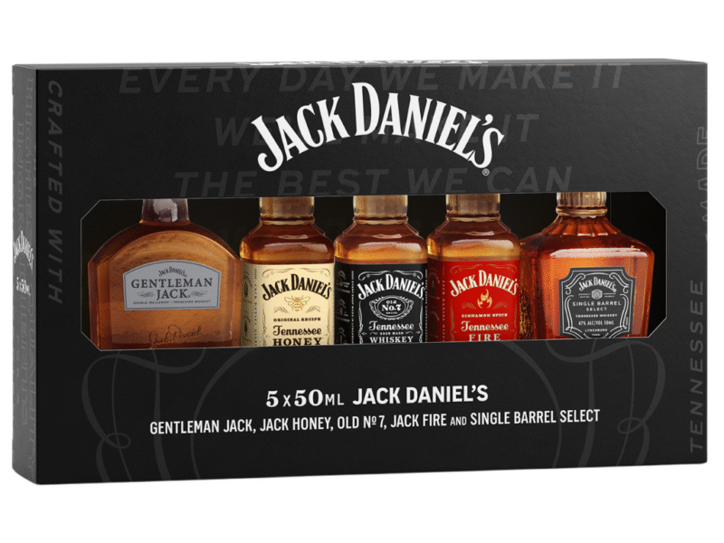Jack Daniel's 5 X 50ml - maisondivine.pf
