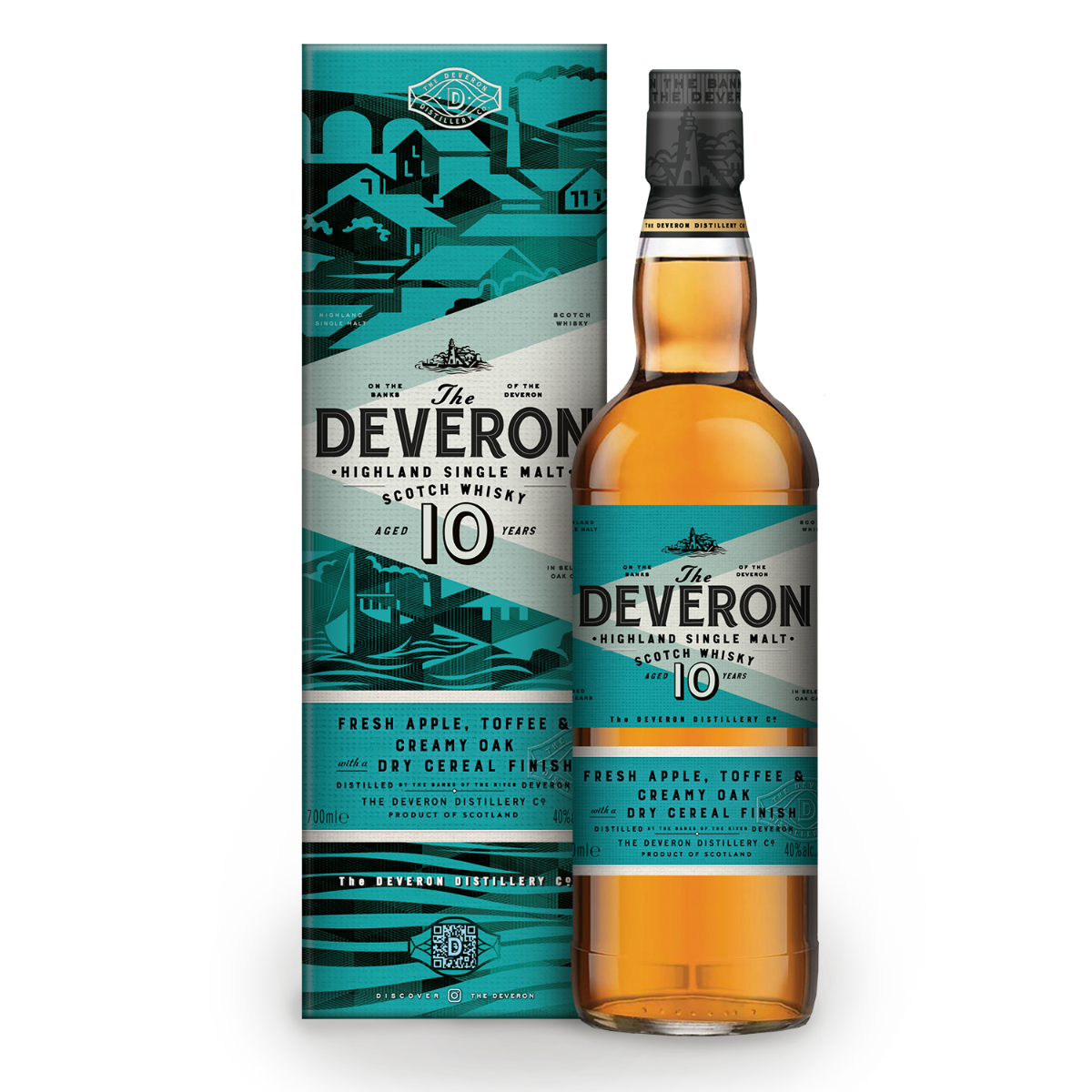 Whisky The Deveron Single Malt 10 ans 40° 70cl-0