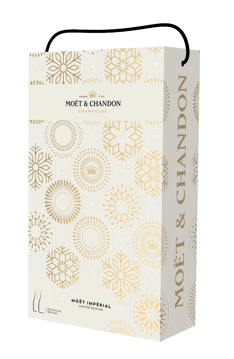 Moët & Chandon Impérial, coffret deux bouteilles, édition limitée-0