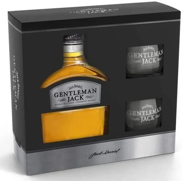 Coffret Gentleman Jack + 2 verres-0