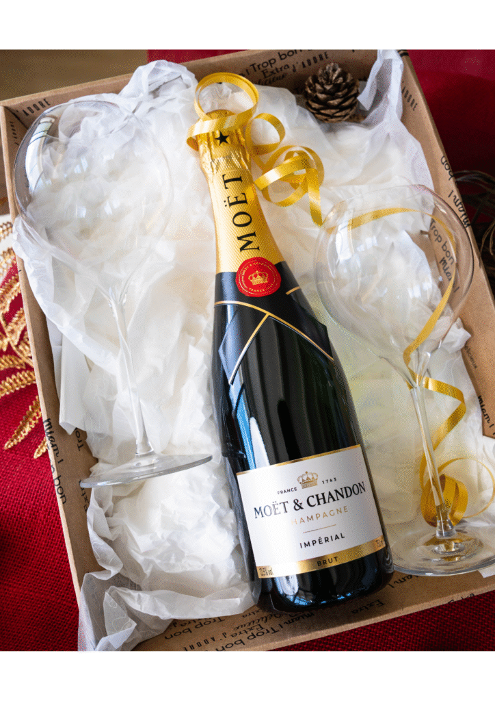 Coffret Moët & Chandon + 2 coupes