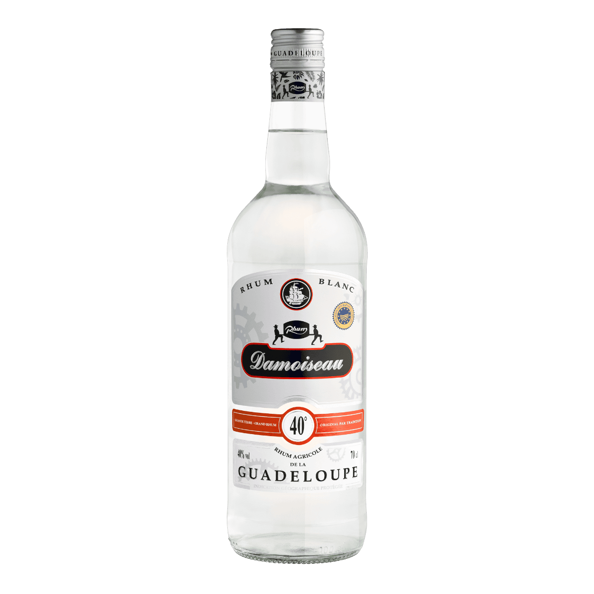 Rhum Blanc Agricole 40° 70cl - Damoiseau-0