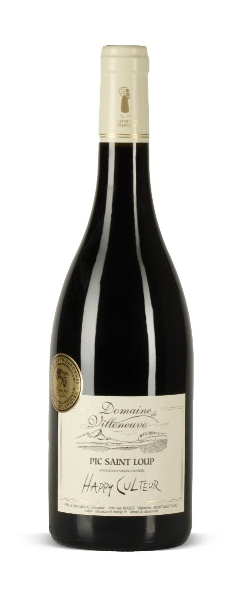 Pic Saint-Loup 'Happy Culteur' 2022 - Domaine de Villeneuve-0