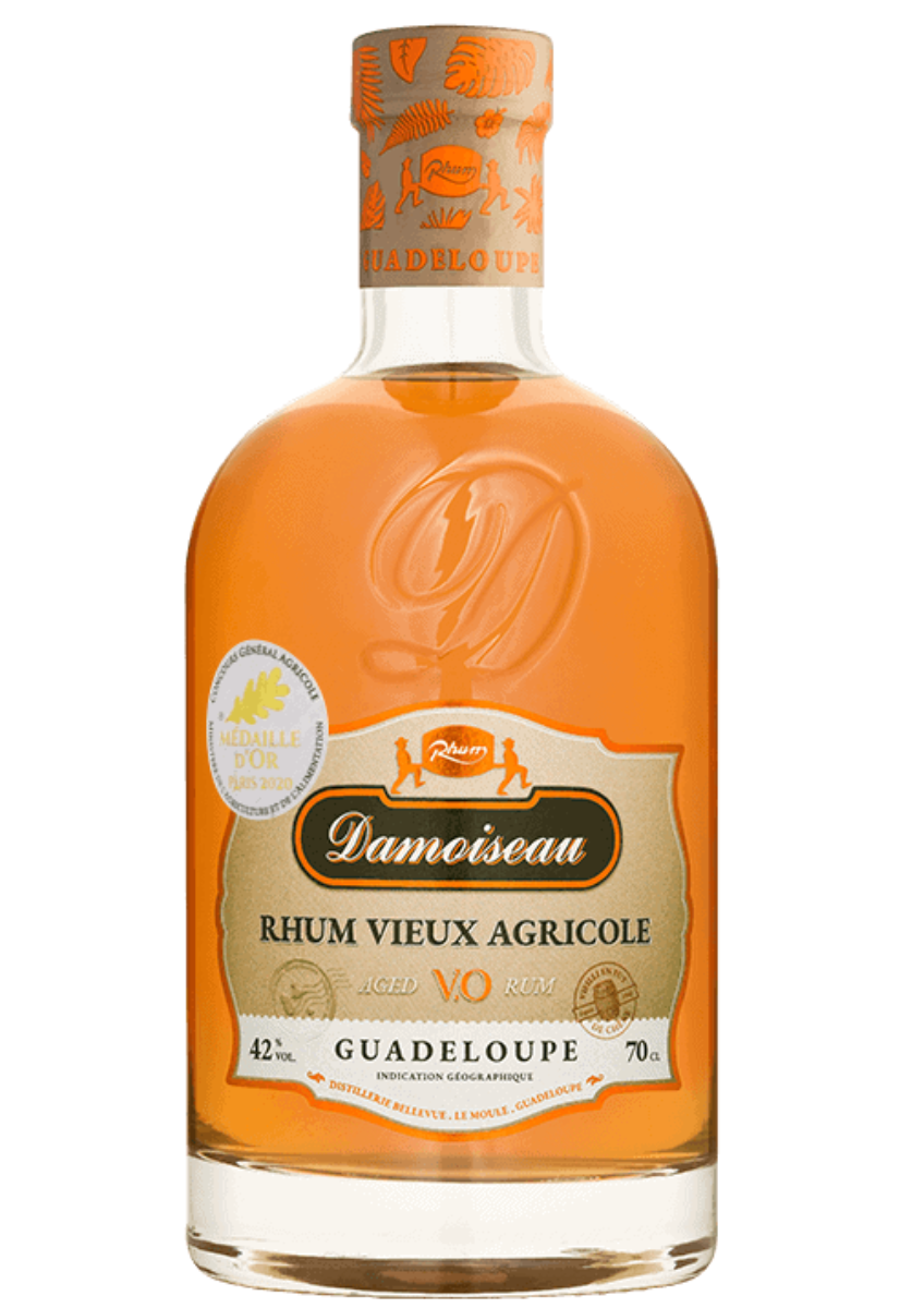 Rhum Vieux Agricole V.O 42° 70cl - Damoiseau-0