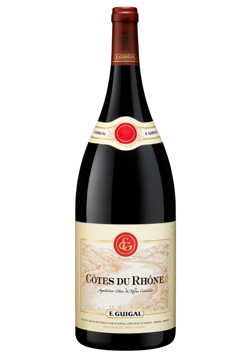 Côtes du Rhône rouge E.Guigal 2022 - Magnum 1.5L